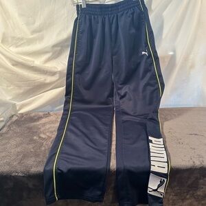 BOYS, puma, sport lifestyle, sweatpants, track, size large pants #b1022